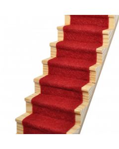 CASR11 - Garnet Red Stair Carpet