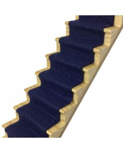 CASXB77 - Midnight Blue Stair Carpet