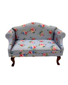 CL10996 - Grey Floral Sofa 