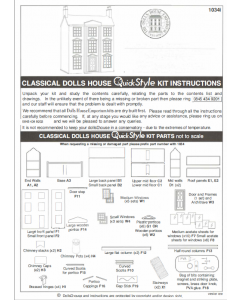 DOWNLOAD - Instructions for Classical House Kit E1119 