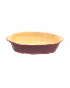 CP020BBC - Brown & Cream Casserole Dish