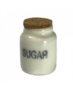 CP062 - White Sugar Storage Jar