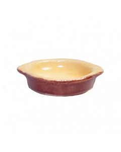CP104BC - Brown & Cream Pie Dish