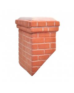 CP301 Clay Chimney Stack - double side 45 degree