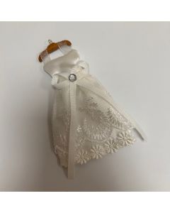 DAMAGED - Wedding Dress on Hanger