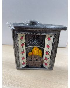 DAMAGED - Small Fireplace