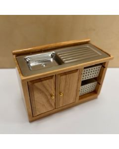 DAMAGED - Sink Unit with Baskets