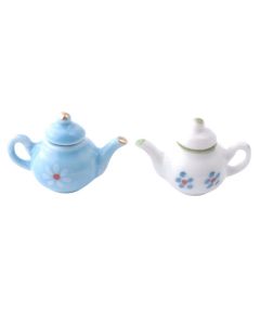 D2189 - 1:12 Scale Two Modern Tea Pots