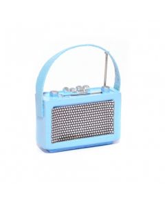 D3203B - Blue Transistor Radio