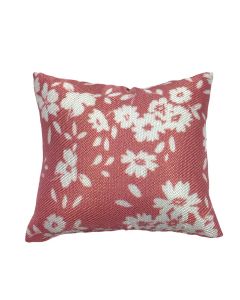 D3791 - Pink and white floral cushion