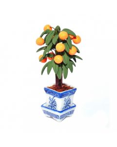 D4121 - Potted Orange Tree