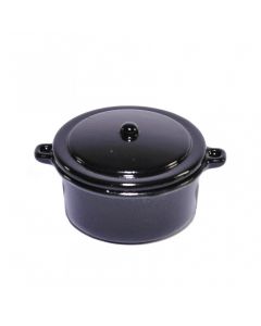 D4155 - Black Cooking Pot