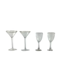 D4179A - Pack of Four Wine Glasses