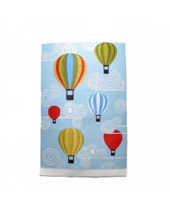 D4185 - Rug with Hot Air Balloons