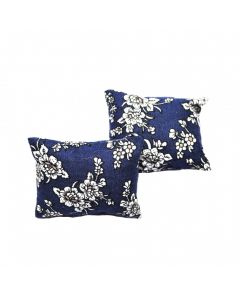 D4191 - Pair of Blue Floral Cushions