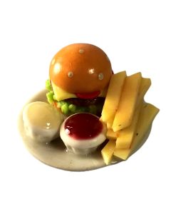 D5103 - Burger Meal with Fries
