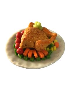 D5104 - Chicken on Serving Plate