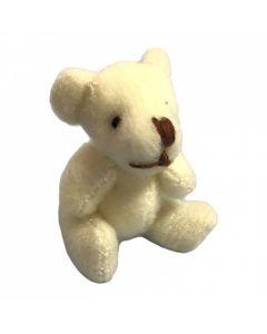 D6003 - White Teddy Soft Toy