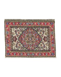 Maroon Turkish Carpet, 5 x 7cm (D697D)