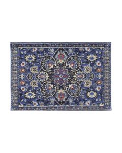 Blue Turkish Carpet, 5 x 7cm (D697E)