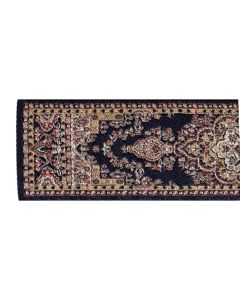 Dark Blue Turkish Runner, 4 x 22.5cm (D700D)