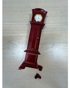 DAMAGED - Mahogany Grandfather Clock