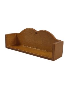 DF009B - Walnut colour Wooden Shelf