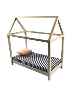 DF050 - White Canopy Single Bed
