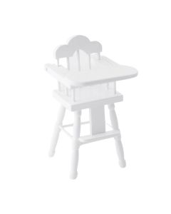 DF130 - 1:12 Scale White Highchair