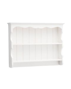 DF1498 White Dresser Top Shelves