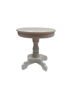 DF400 - White Round Side Table