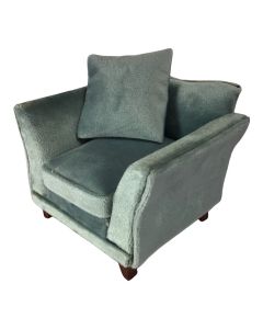DF456 - Dark Grey Velvet Chair 