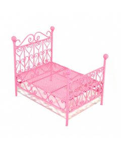 DF508 - Pink Metal Children's Bed