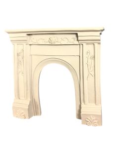 DF702 Dolls House White Fireplace by Streets Ahead