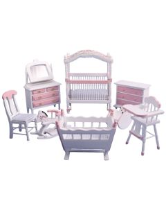 Pink Deluxe Nursery Set (DF899P)