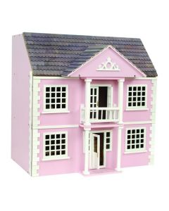 DH033PP - Newnham Manor Dolls House - Painted Pink
