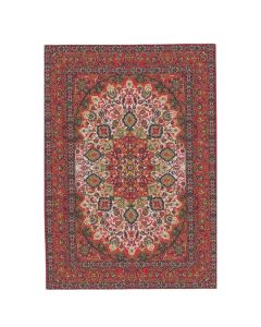 Orange Turkish Rug, 31cm x 20cm (DIY317B)