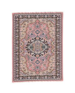 Pink Turkish Rug, 31cm x 20cm (DIY317J)