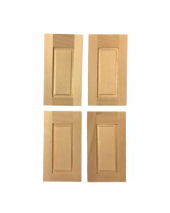 Bare Wood Wainscoting Panel 4pcs (DIY865)