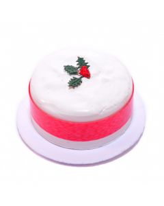 DM-C2Bw - Iced Christmas Cake