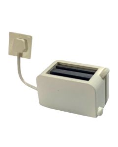 DM-H37W - 1:12 Scale White Toaster