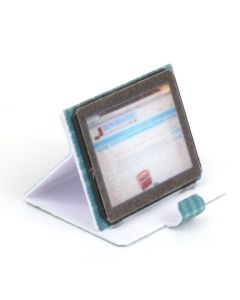 DM-M228 1:12 Scale Tablet Computer in Turquoise Case