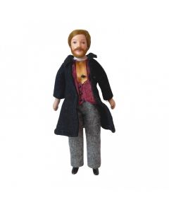 DP159 Porcelain Doll Victorian Father