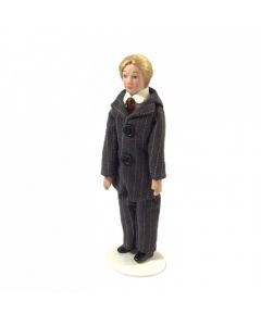 DP437 - Male Porcelain Doll in Suit