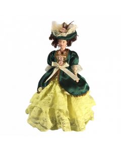 DP452 - Traditional Lady Doll in Green Dress