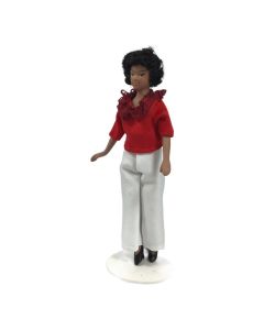 DP454 - Modern Lady with Red Blouse