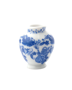 E1072 - Delft Style Ceramic Vase