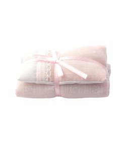 E2823 - Pale Pink Single Bedding Set, 3 pcs