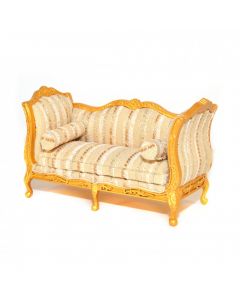 E9266 - Gold and Silver Louis XV Sofa