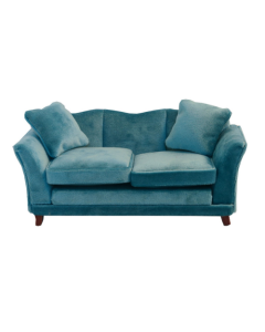 Teal Velvet Sofa (E9313)